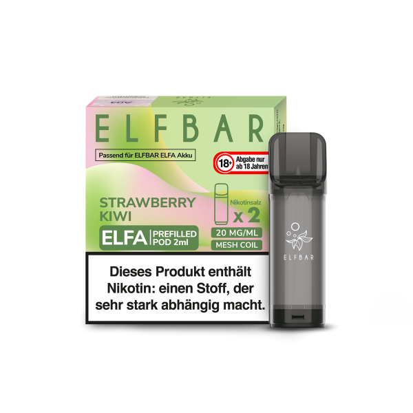 ELFA Liquid Pod 2er Pack-Strawberry Kiwi