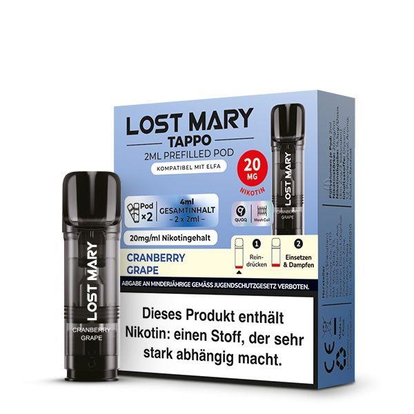Lost Mary Tappo Liquid Pod 2er Pack- Cranberry Grape