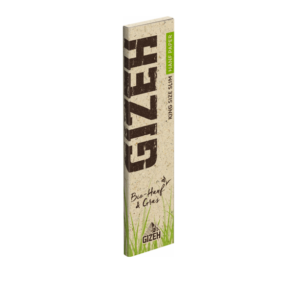 Gizeh papes Hanf+ Gras King Size Slim 25 Heftchen