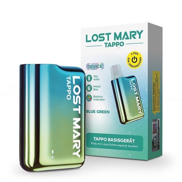 Lost Mary Tappo wiederaufladbarer Akkuträger - Blau Grün