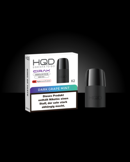 HQD Liquid Pod 2er Pack-Dark Grape Mint