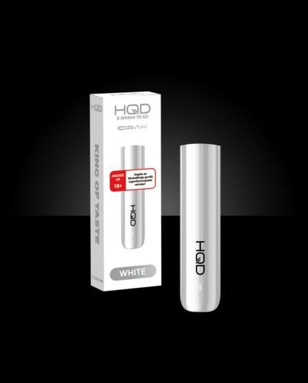 HQD Mod Wiederaufladbare Mehrweg E-Zigarette - White