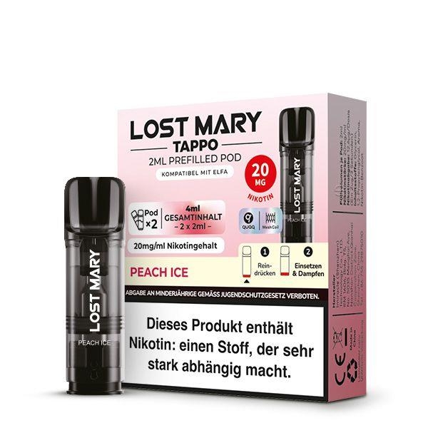 Lost Mary Tappo Liquid Pod 2er Pack- Peach Ice