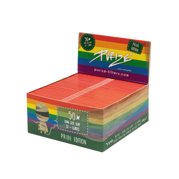 PURIZE Papers King Size Rainbow Box