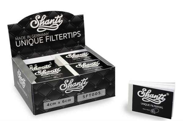 Shanti Filtertips 4cm x 6 cm