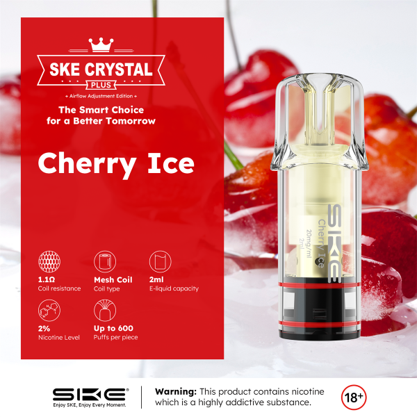 Crystal Plus Pod - Cherry Ice