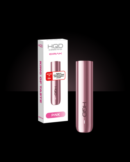 HQD Mod Wiederaufladbare Mehrweg E-Zigarette - Pink