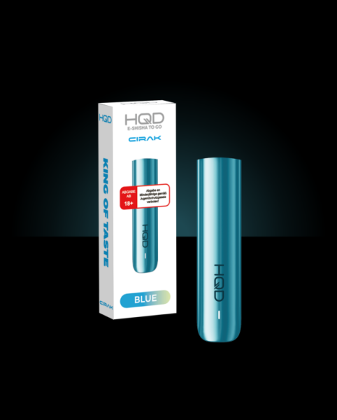 HQD Mod Wiederaufladbare Mehrweg E-Zigarette - Blau