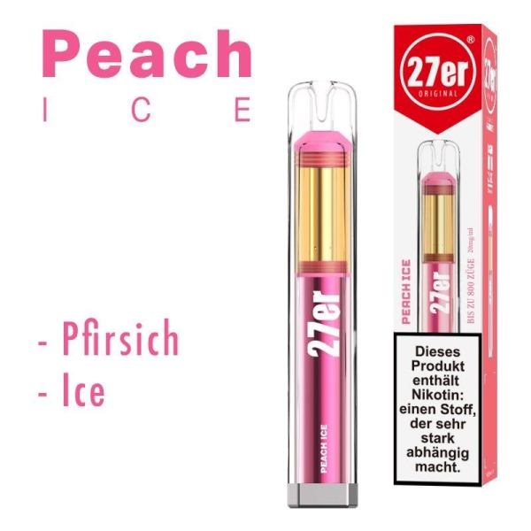 Venookah Vapes 800 Peach Ice