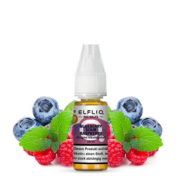 Elfbar Liquid Elfliq 10 ml- Blueberry Sour Raspberry