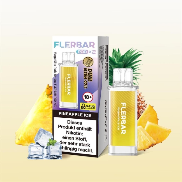 Flerbar Liquid Pod 2er Pack - Pineapple Ice