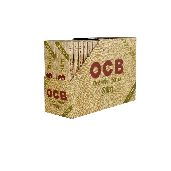 OCB Organic Hemp Slim Papes + Tips