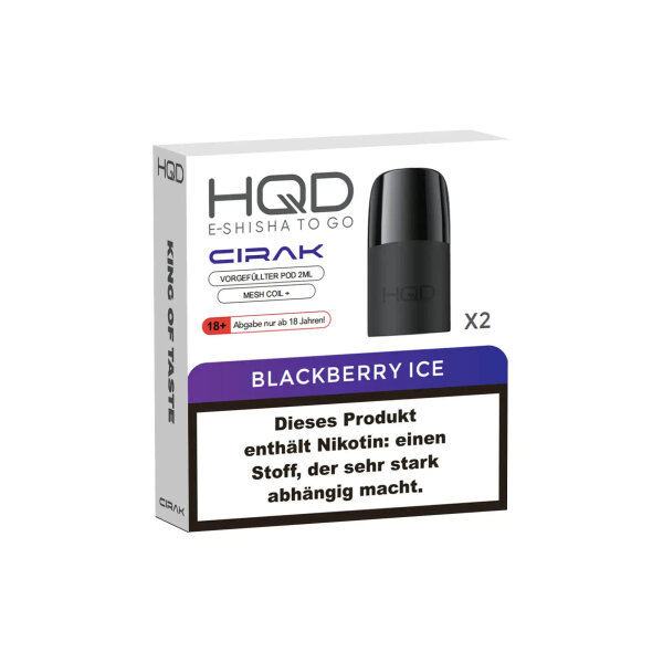 HQD Liquid Pod 2er Pack-Blackberry Ice