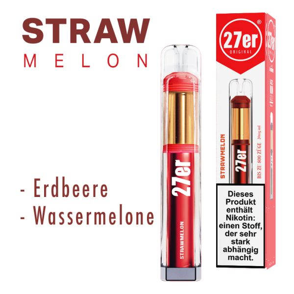 Venookah Vapes 800 StrawMelon