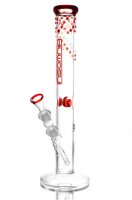 INS580 rote Insomnia Bong 45cm 18.8er Schliff