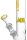 INS580 gelbe Insomnia Bong 45cm 18.8er Schliff