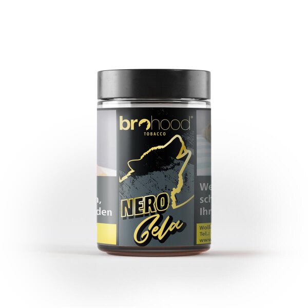 Bro Hood Tabacco Nero 25g Gela