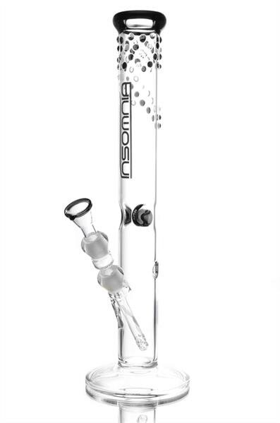 INS580 schwarze Insomnia Bong 45cm 18.8er Schliff