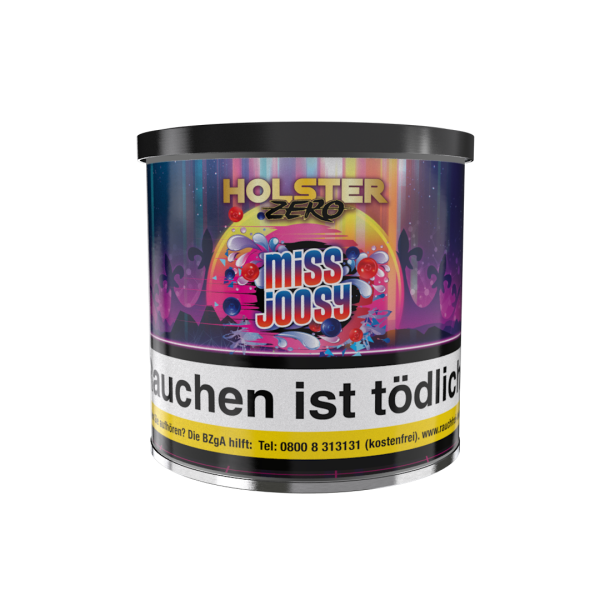 Holster Tobacco Zero 75g Dry Base mit Aroma - Miss Joosy