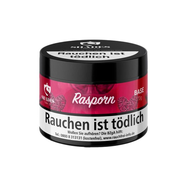 Shades Tobacco, 70g Dose, Rasporn