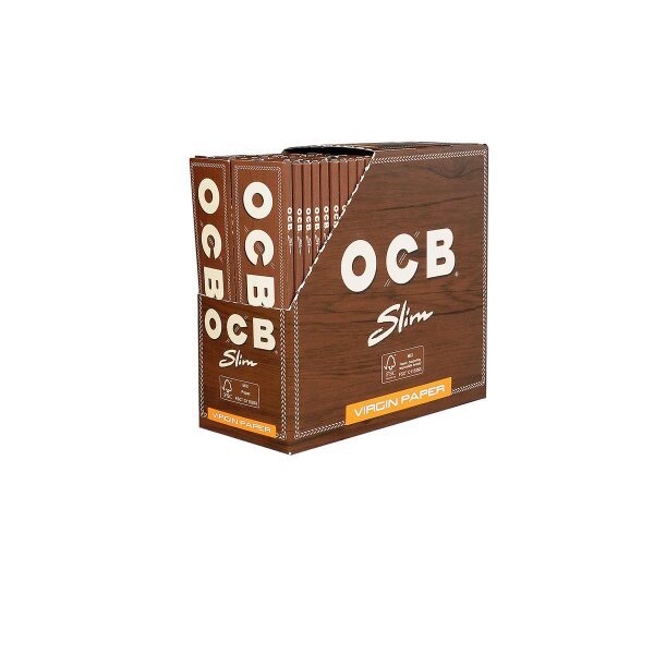 OCB Unbleached Slim Papes