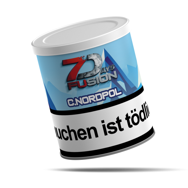 7Days Fusion Pfeifentabak 65g mit Aroma - C.Nordpol