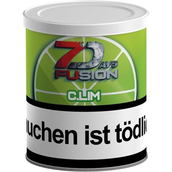 7Days Fusion Pfeifentabak 65g mit Aroma - C.Lim