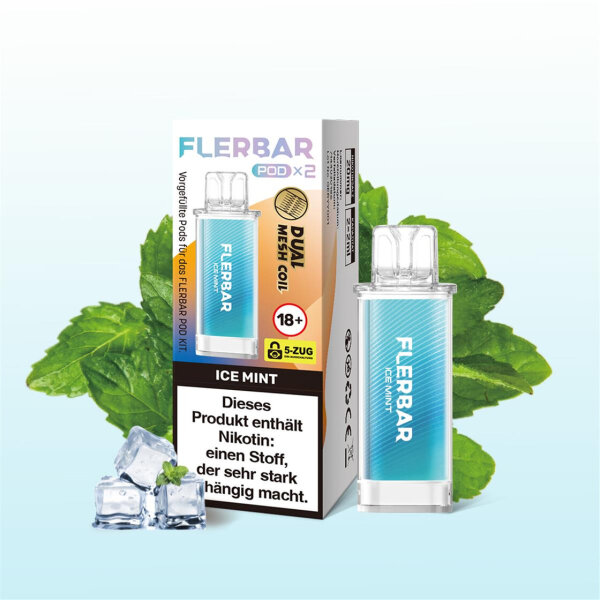 Flerbar Liquid Pod 2er Pack - Ice Mint