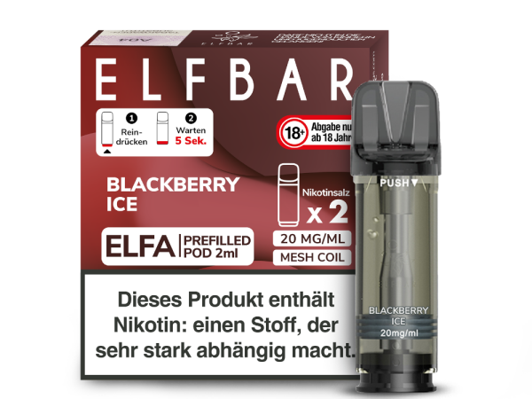 ELFA Liquid POd 2er Pack - Blackberry Ice