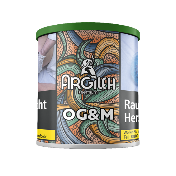 Argileh Tobacco 200g - Orng Mnt