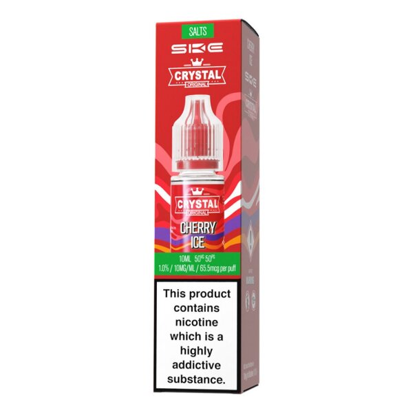 Crystal Liquid 10mg/ml Nikotin | 10ml - Cherry Ice