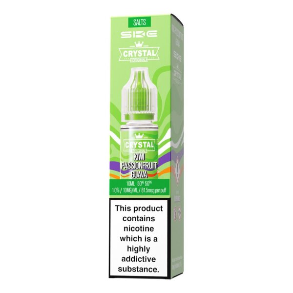 Crystal Liquid 10mg/ml Nikotin | 10ml - Kiwi Passionsfruit Guava