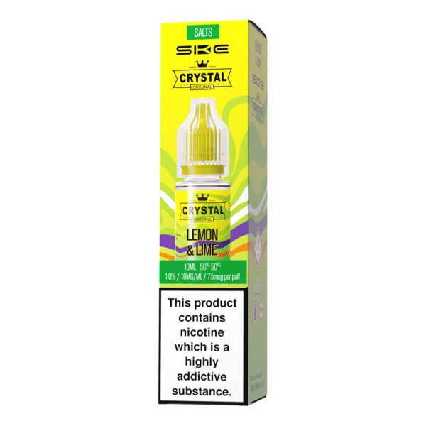 Crystal Liqid 10mg/ml Nikotin | 10ml - Lemon & Lime