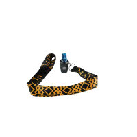 Mata Leon Hygienemundstück mit Lanyard - Black/Blue