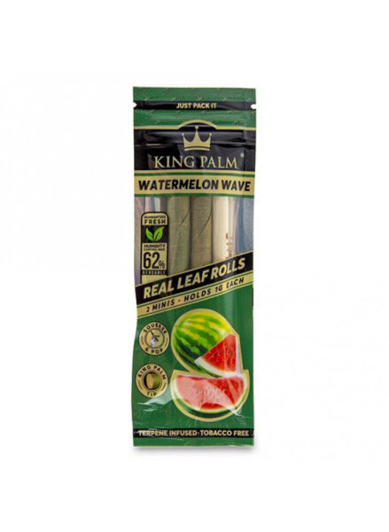 King Palm 2 Mini Rolls - Watermelon