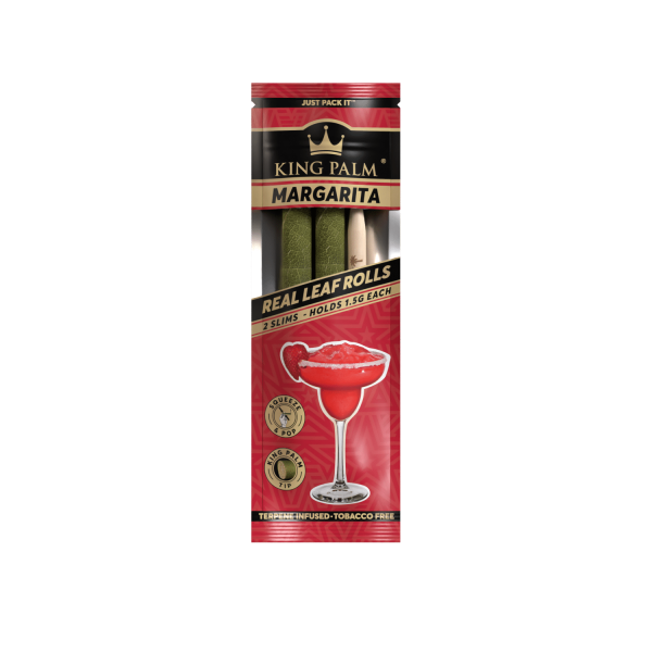 King Palm 2 Slim Rolls - Margarita