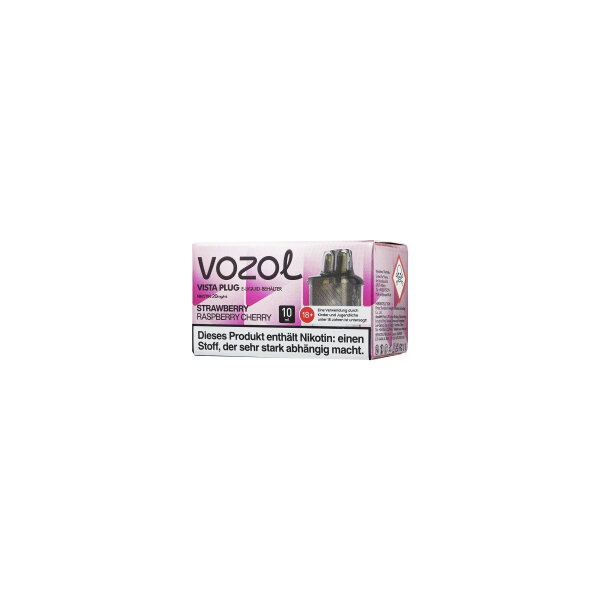 Vozol Vista Plug Nachfüllbehälter - Strawberry Raspberry Cherry