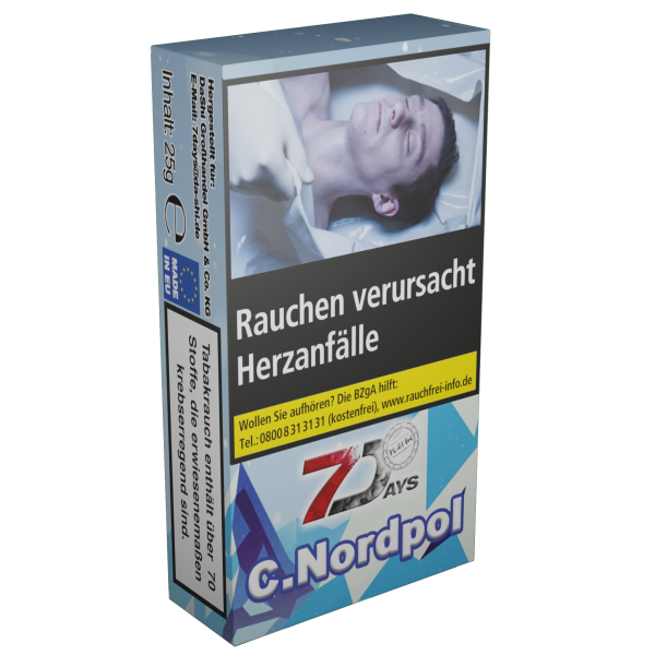 7 Days Platin 25g - Cold Nordpol